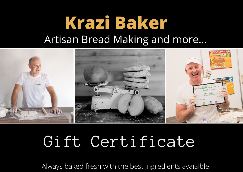 Baking Gift Certificate